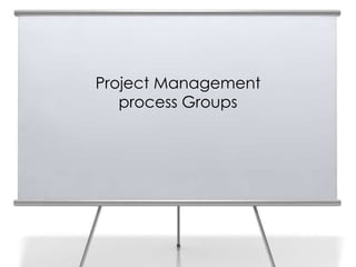 Project Management
process Groups
 