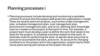PROJECT MANAGEMENT PROCESS GROUP SLIDESS | PDF