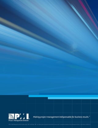 Project management professional exam outline