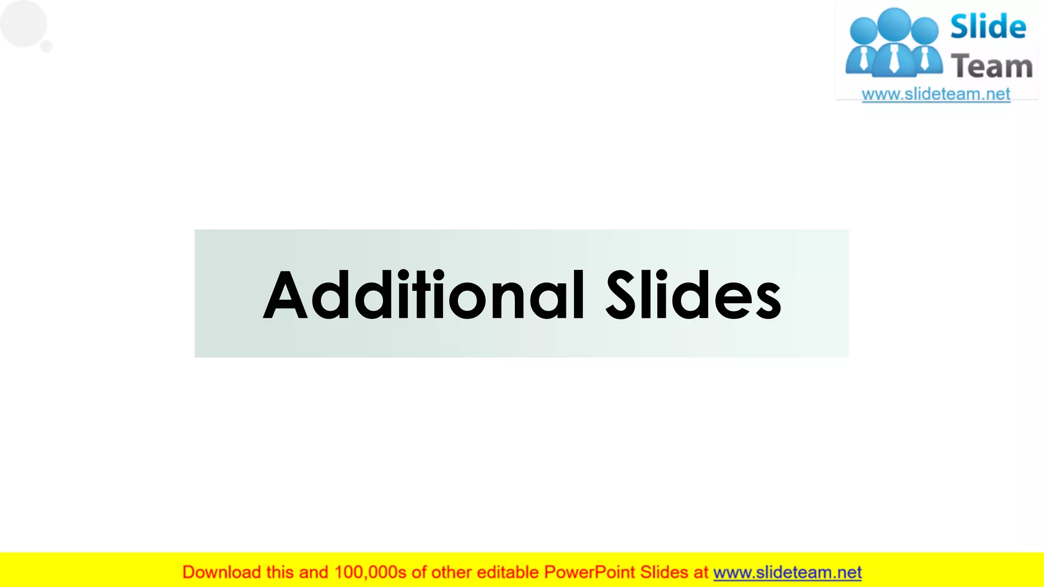28
Additional Slides
 
