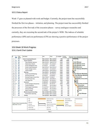 Green Computing Research: Project management report | PDF