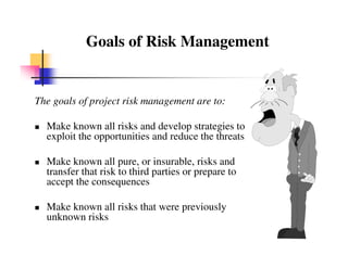 Goals Risk Challenges Project Management Risks Review | PDF