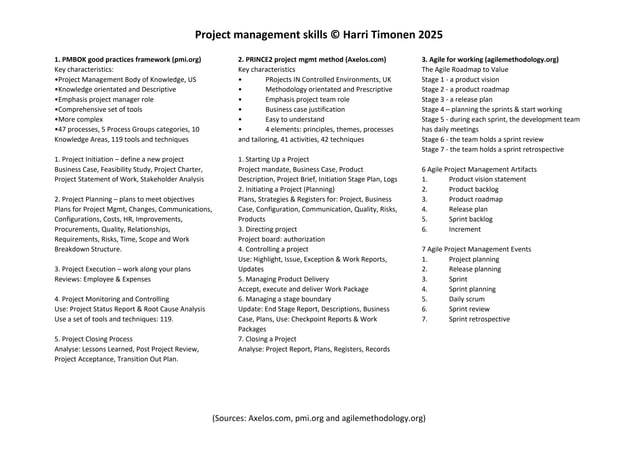 Project management skills © Harri Timonen 2025.pdf