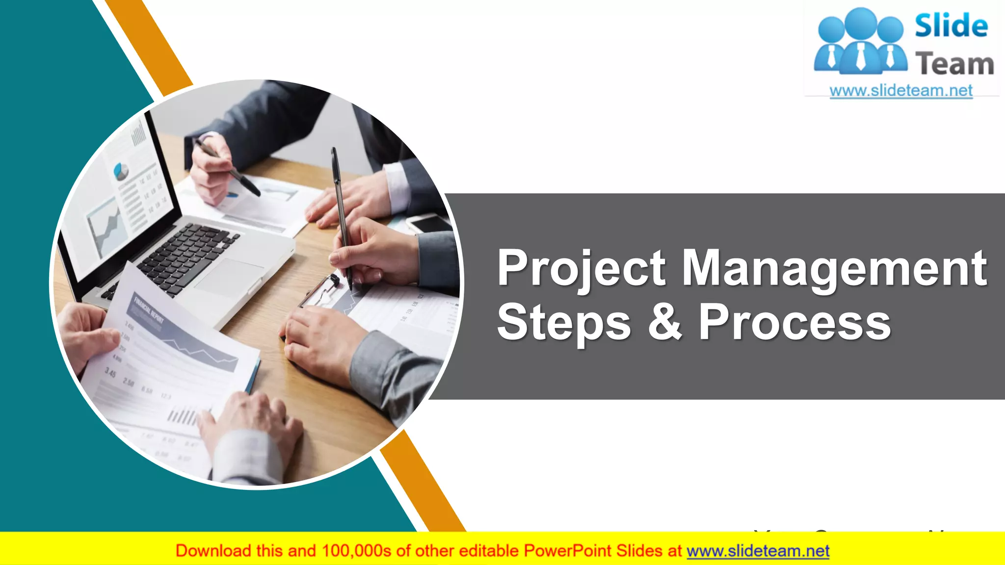 Project Management Steps And Process PowerPoint Presentation Slides | PPT