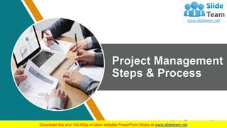 Your Company Name
Project Management
Steps & Process
 
