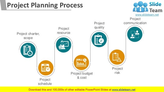 Project Management Steps And Process PowerPoint Presentation Slides