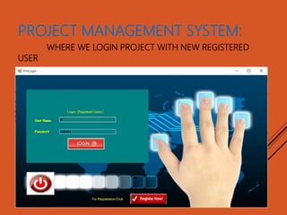 Project Site Sign In Project Management System | PPTX