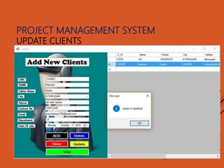 Project Management System | PPTX