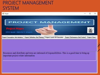 Project Management System | PPTX