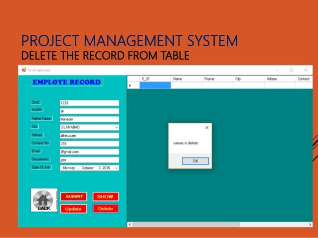Project Management System