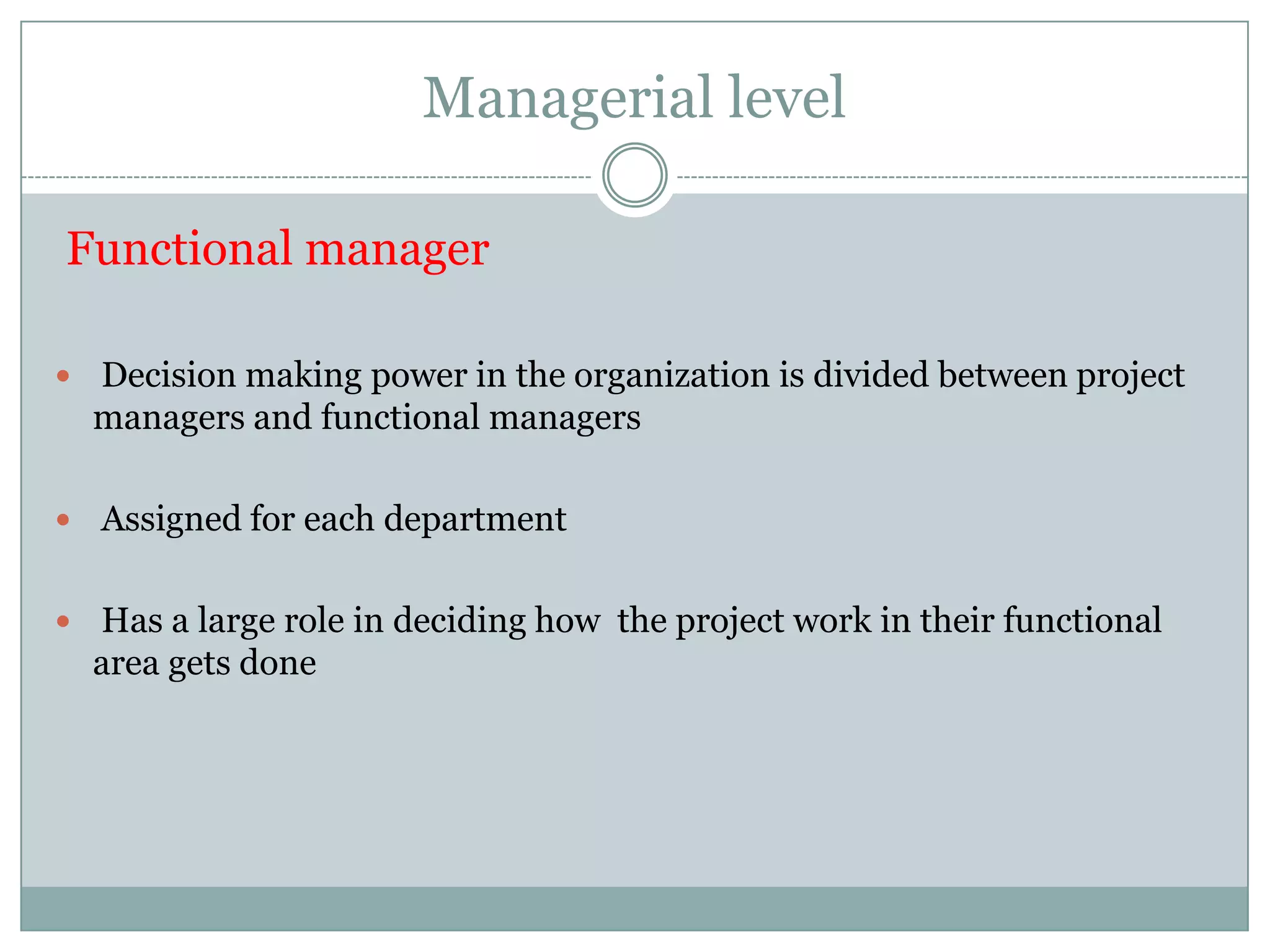 Overall priority setting