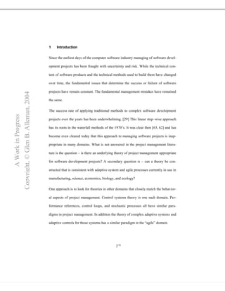 Theory of Project Management | PDF