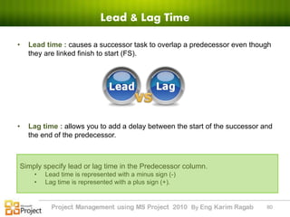 Microsoft project 2010 by Karim Ragab | PDF