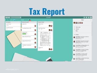 edurojas.com
Tax Report
 