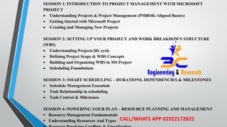 Comprehensive Project Management Training with Microsoft Project | PDF