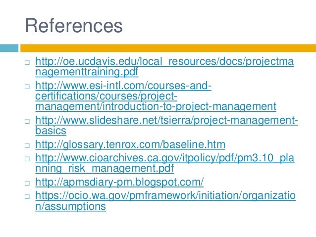 Project Management Basics Pdf Project Management Basics Pdf