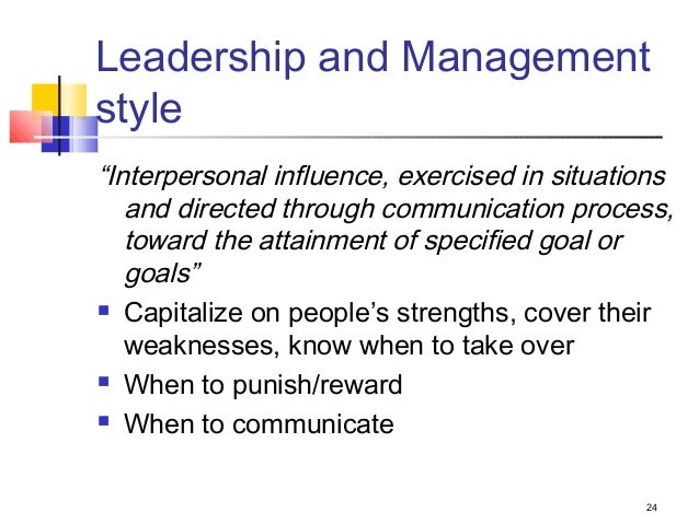 strengths of a manager