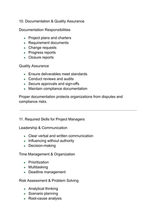 Project Manager Job Description (JD): Roles, Responsibilities & Skills ...