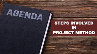 Project method - Thiyagu | PDF
