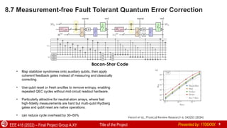 Advanced Quantum Error Correction Protocols for Neutral-Atom Systems in ...