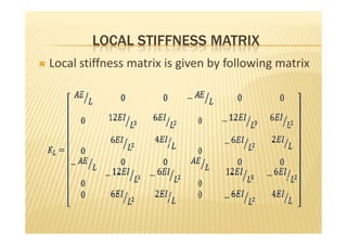 Matrix Structural Analysis, Steel Frame Analysis in SAP2000 | PDF