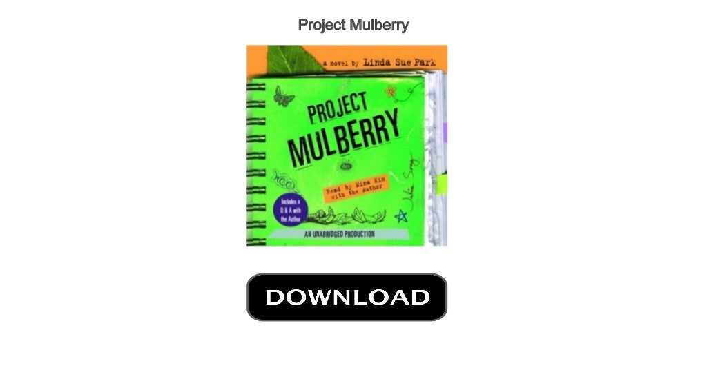 Free Audio Books To Improve English Project Mulberry