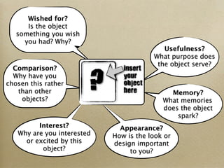 Object Chosen Project object explain your choice | KEY