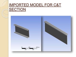 design and analysis of cantilever beam ppt | PPTX