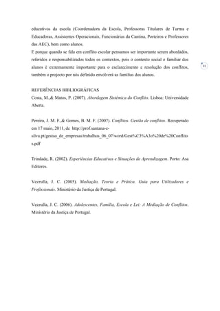 Projecto de intervenção