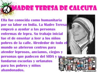 San francisco de asisFue un Santo italiano, fundador de la Orden Franciscana.Su vida religiosa fue austera y simple, por lo que animaba a sus seguidores a hacerlo de igual manera. Tal forma de vivir no fue aceptada por algunos de los nuevos miembros de la orden mientras ésta crecía; aun así, Francisco no fue reticente a una reorganización. Es el primer caso conocido en la historia de estigmatizaciones visibles y externas. Fue canonizado por la Iglesia Catolicaen 1228, y su festividad se celebra el 4 de octubre. Es conocido también como ilpoverellod'Assisi («el pobrecillo de Asís», en italiano).