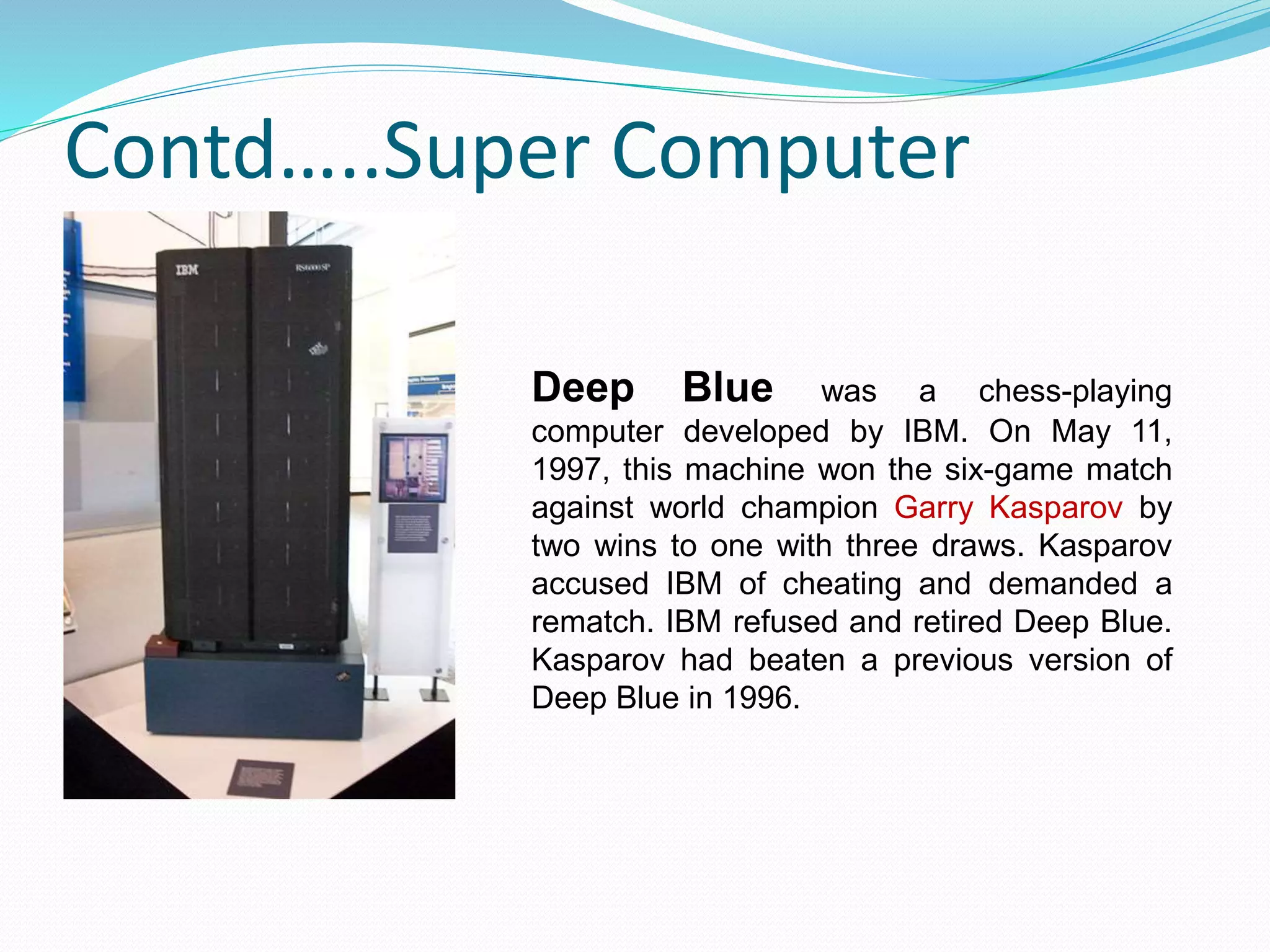 Types of computers | PPTX