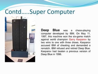 Types of computers | PPTX