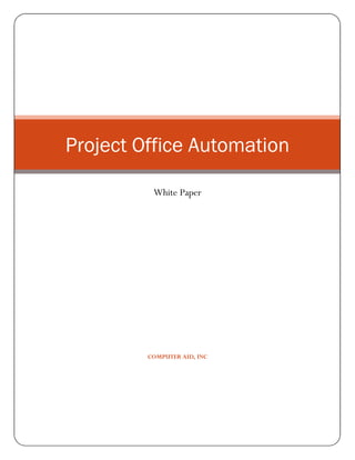 Project office automation whitepaper | PDF