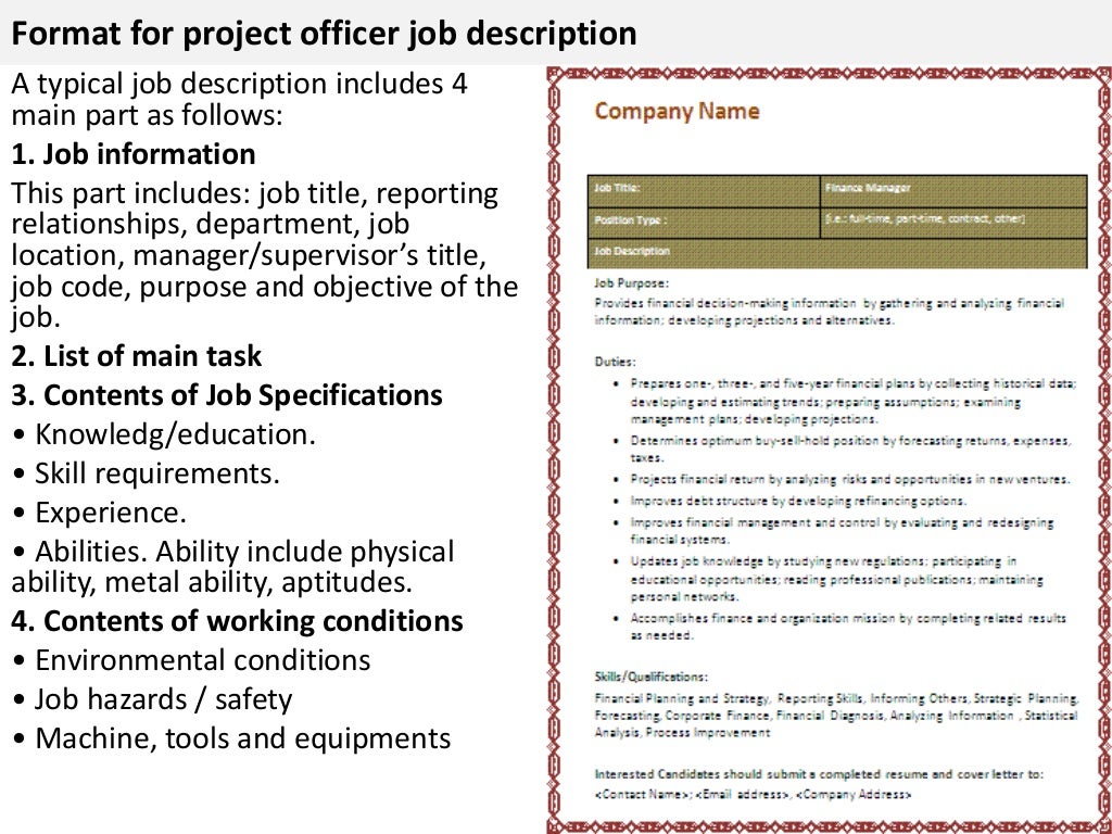 research project officer jobs