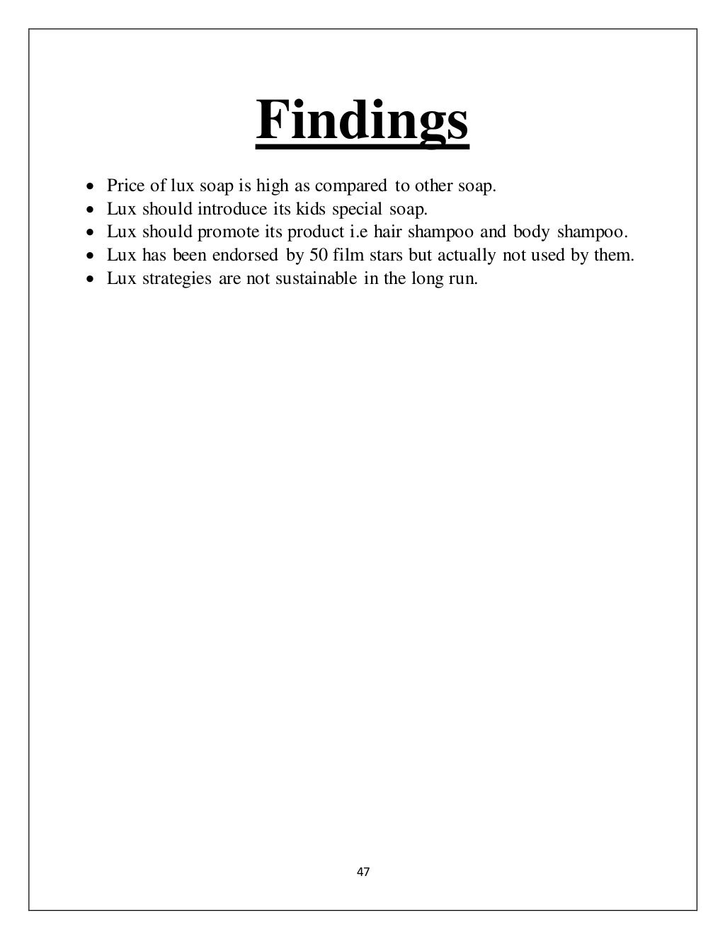 Segmentation, targeting positioning of lux soap image
