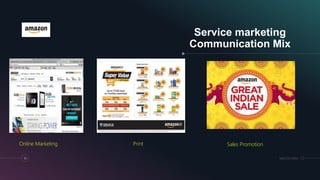 Service marketing
Communication Mix
10 MM.DD.20XX
Online Marketing Print Sales Promotion
 