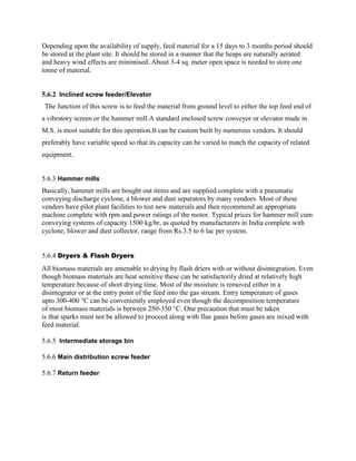 PROJECT REPORT ON ESTIMATION OF BIOMASS RESOURCES BY VINAY PANDEY | DOCX