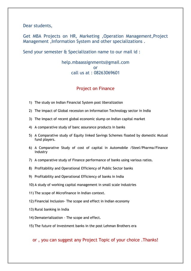 project-on-finance-pdf
