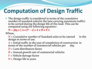 Project presentation on flexible pavement by Harshit Prakash Garg | PPTX