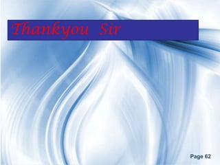 Thankyou Sir




               Page 62
 