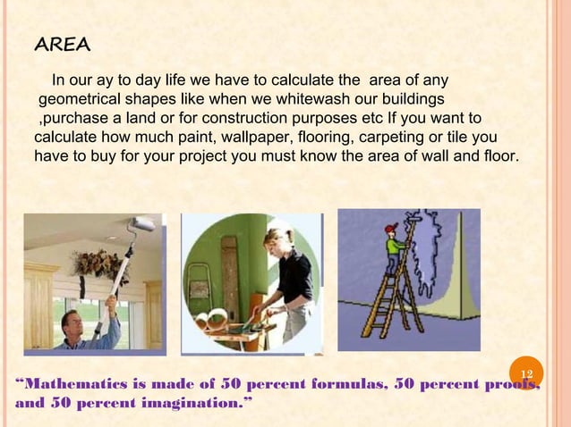 Project On Importance Of Maths In Daily Life Ppt Project On Importance Of Maths In Daily Life Ppt