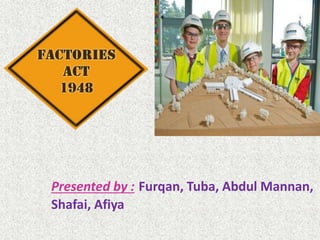 Presented by : Furqan, Tuba, Abdul Mannan,
Shafai, Afiya
 