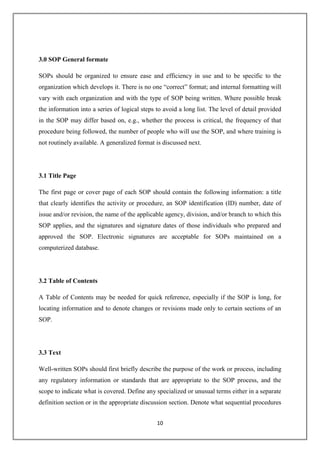 Project on sop part 2 | PDF