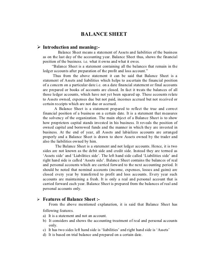 project on trial balance p l account balance sheet definitions of balance sheet