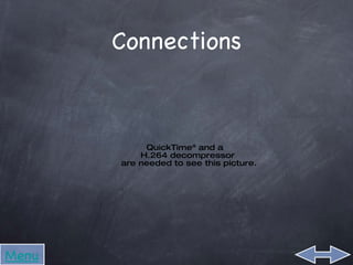 Connections Menu 