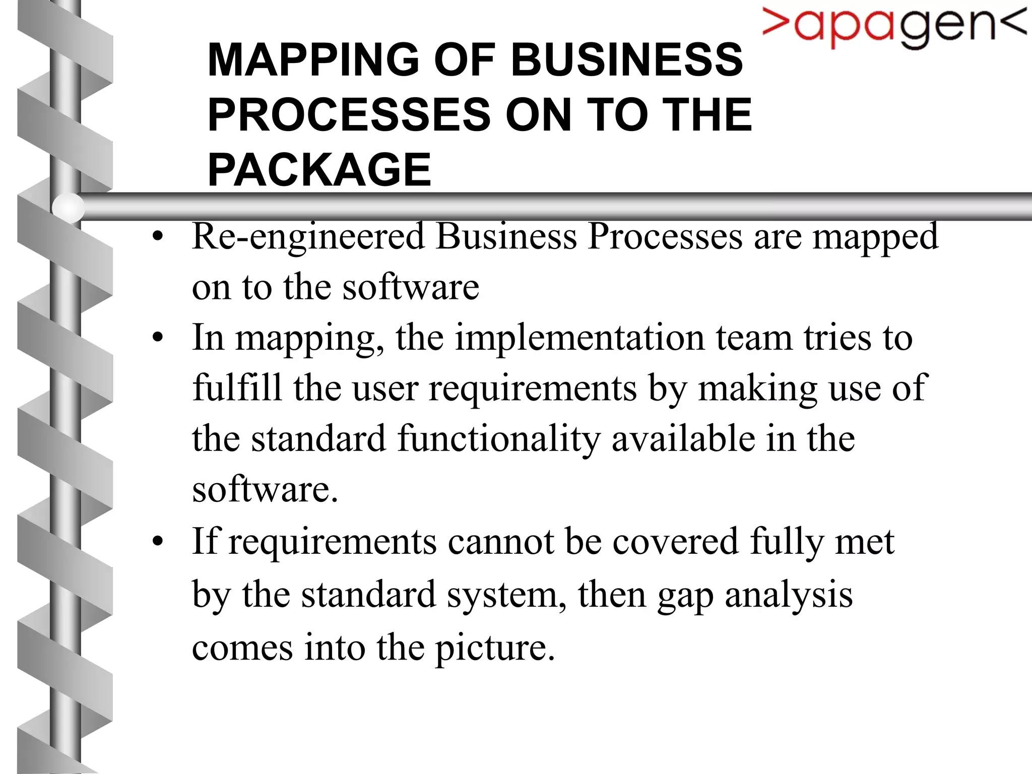 Project organisation and erp implementation method | PDF