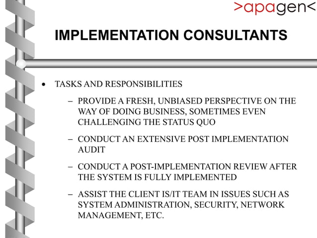 Project organisation and erp implementation method | PDF