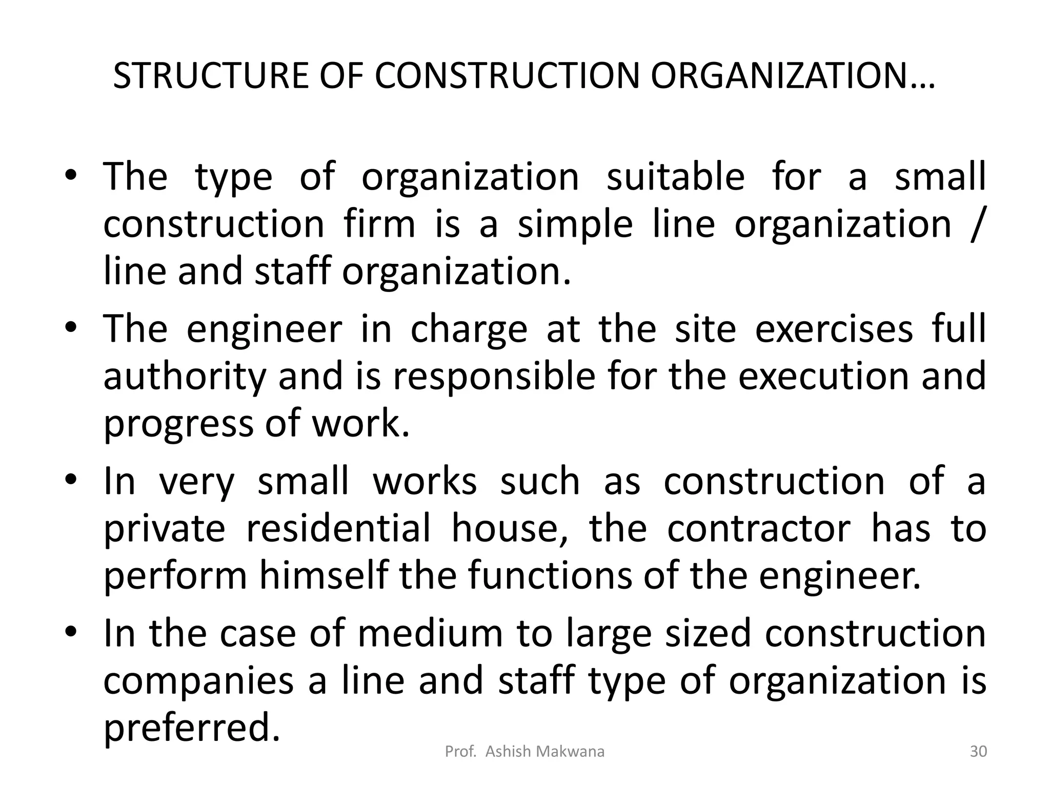 Project organization_Construction Management (2180611) (Semester-8 ...