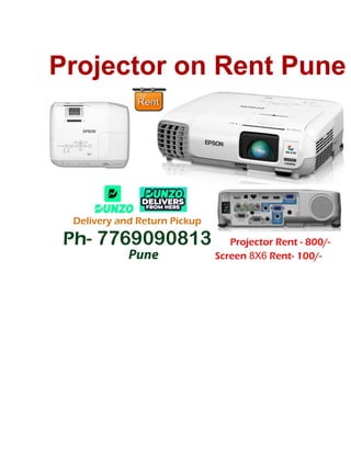 Projector on Rent Pune  Projector Rent Near Me Projector Hire Pune.pdf