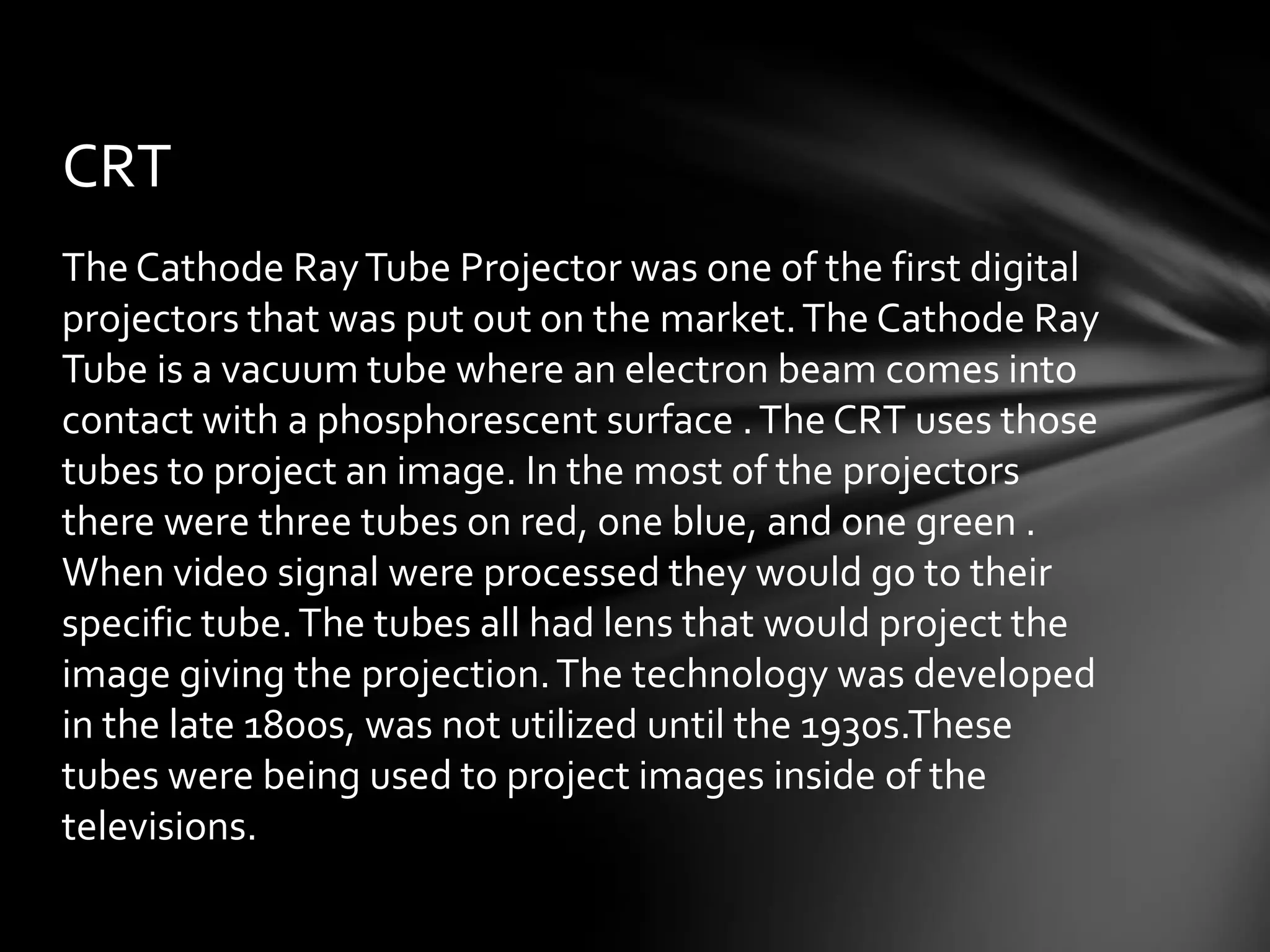 Projectors | PPTX